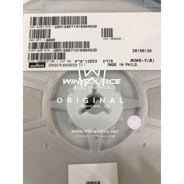 GCM188R71H104KA57D  label picture 7