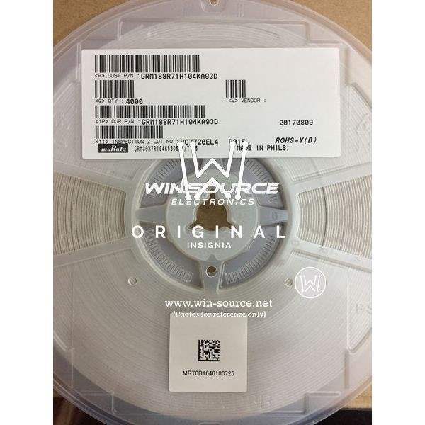 GRM188R71H104KA93D label picture 4