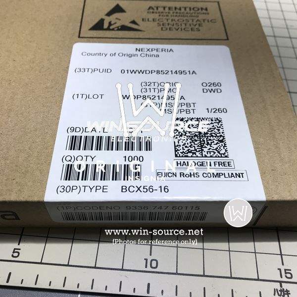 BCX56-16,115 label picture 