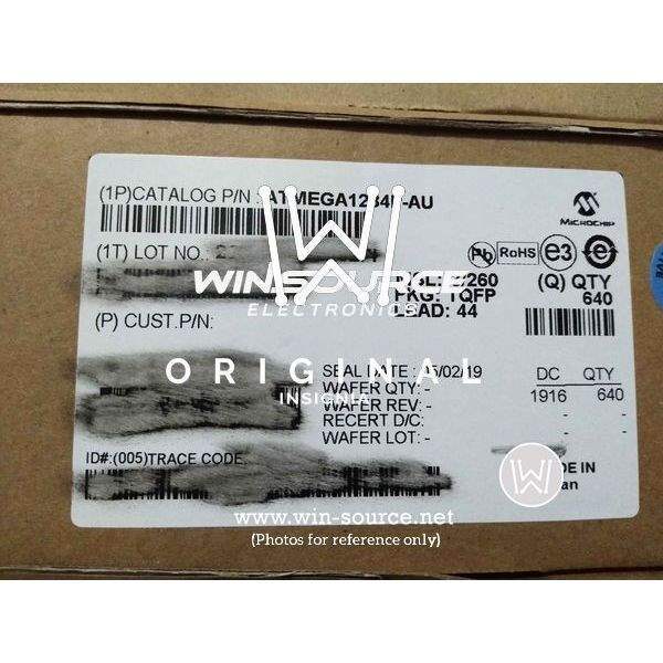 ATMEGA1284P-AU label picture