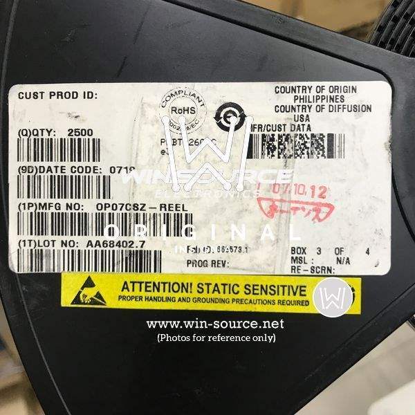 OP07CSZ-REEL label picture