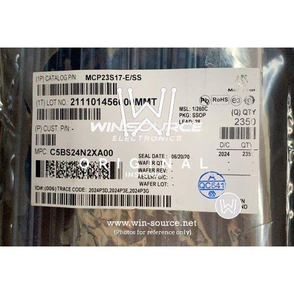 MCP23S17-E/SS label picture